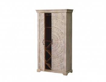 Carved Wine Cabinet