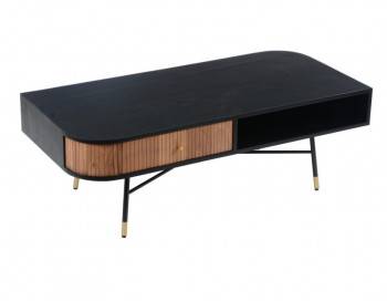 Black and Tan Coffee Table