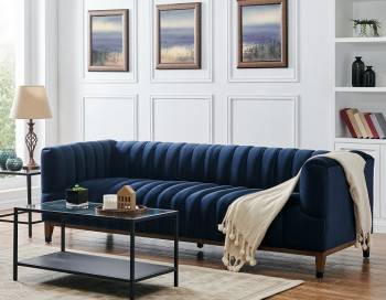 Groove Fabric Sofa