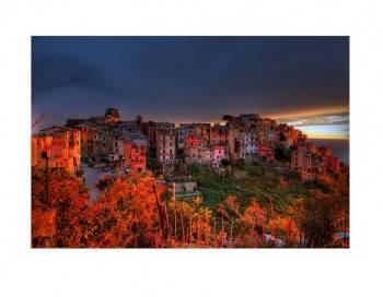 Sunset in Corniglia