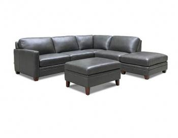 Como Leather Sectional
