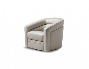 Orlando Leather Swivel Chair