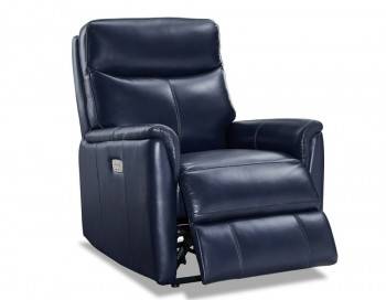 Columbia leather power recliner