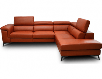 Alfa Leather Power Sectional