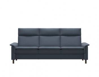 Aurora Leather High Back Sofa