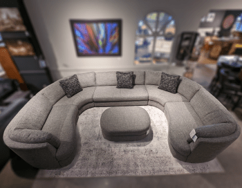 River Fabric 5 Piece Sectional