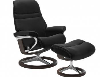 Sunrise Medium Leather Recliner