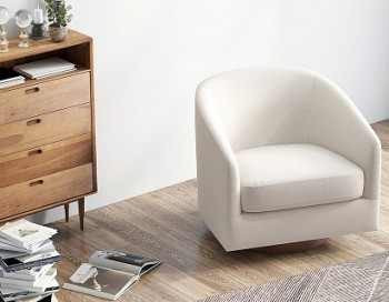 Marg Fabric Swivel Chair