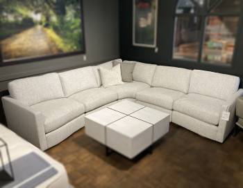Colgan fabric 5 piece sectional