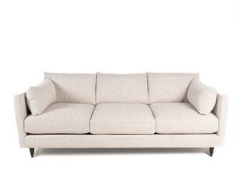 Vista Fabric Estate Sofa Edmonton Muse Stone stock front
