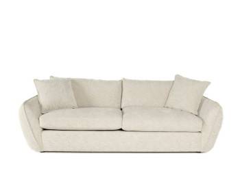 Sarita Fabric Sofa Made in Canada two seat custom front