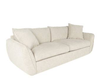 Sarita Fabric Sofa Made in Canada two seat custom side