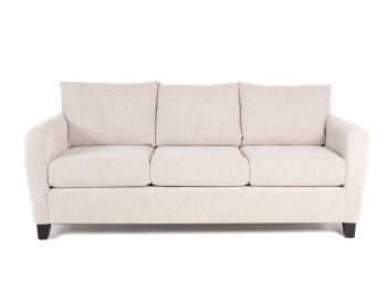 Nantes Fabric Sofa Made in Canada Edmonton condo custom front