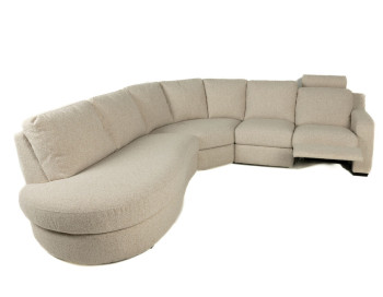 Embrace Fabric Recliner Sectional
