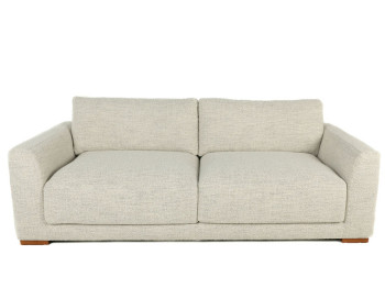 Everett Fabric Sofa Cotton Edmonton front