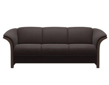 Manhattan Leather Sofa Paloma Chocolate Stressless Edmonton front