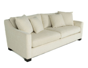 Ewing Fabric Sofa Made in Canada Edmonton custom side