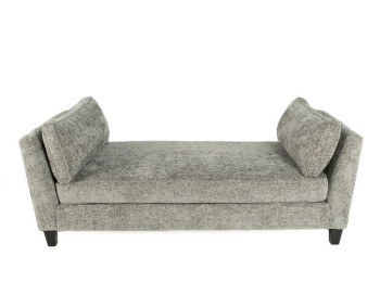 Lebec Fabric Daybed Graphite Edmonton front