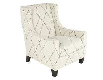 Verity Fabric Accent Chair side