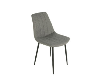 Drew Dining Chair Grey side