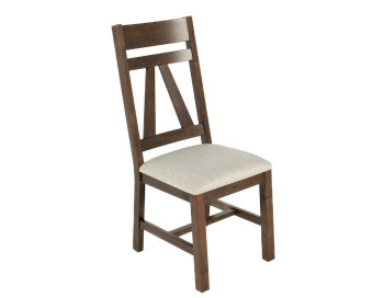Algoma Dining Chair Brushwork Mocha side