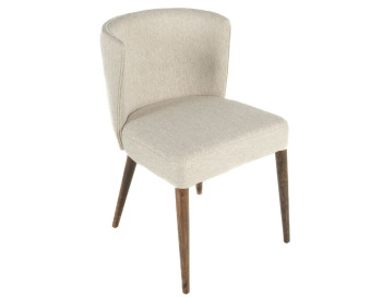 Metro Dining Chair Brushwork Mocha side