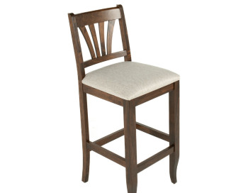 Verona Counter Stool Brushwork Mocha side