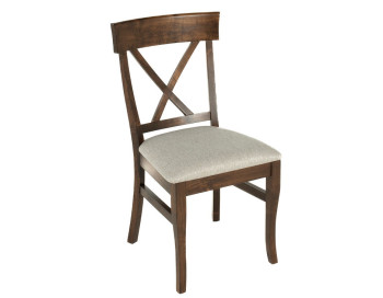 Florence Dining Chair Brushwork Mocha side