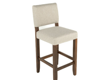 Portland Counter Stool Brushwork Mocha side