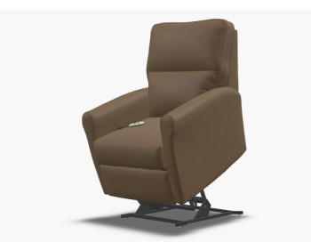 Anne Power Lift Chair leather alternative custom raised