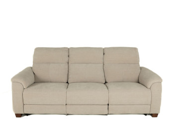 Santana Fabric Power Sofa Edmonton stock Selene Grey