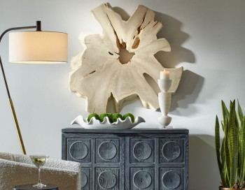 Terrains Wood Wall Decor Edmonton spalted teak room