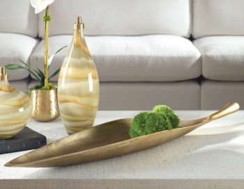 Botanica Bowl Edmonton Aged Brass natural decor room