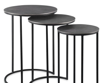 Erik Nesting Tables Edmonton metal set of 3