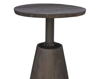 Bronx Bistro Crank Table Edmonton adjustable height bar