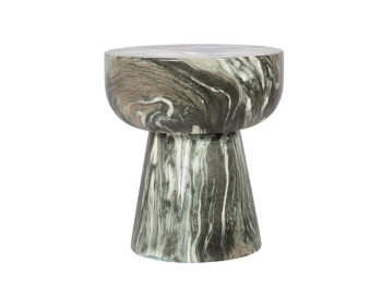 Binx Side Table Edmonton concrete marble
