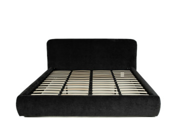 Bowie Platform Bed Edmonton Calla Black slats platform