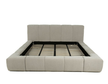 Prince Platform Bed Edmonton Elite Dove slats platform