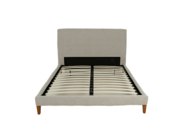 Blondie Platform Bed Edmonton Elite Dove slats