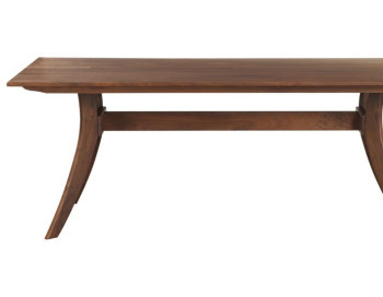 Florence Dining Table Edmonton solid walnut
