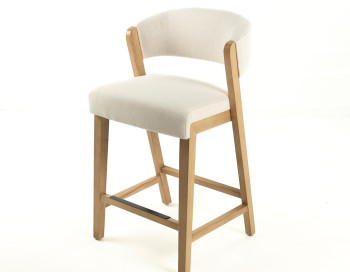 Garnet Counter Stool Edmonton performance fabric side