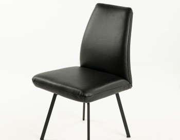 Paco Swivel Dining Chair Edmonton leather custom side
