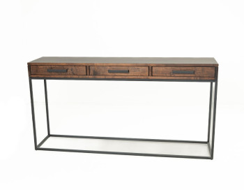 Muskoka Sofa Table Edmonton Handstone made in Canada maple