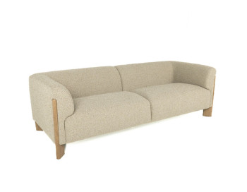 Mara Sofa Wordsworth Pebble Edmonton fabric