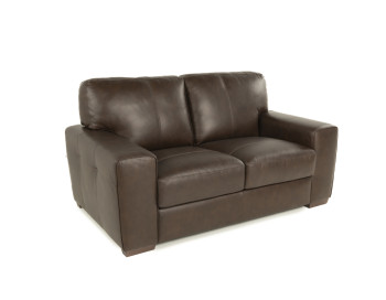 Ferro Leather Loveseat
