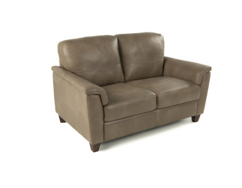 Morrone Leather Loveseat