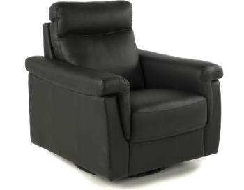 Rossi Leather Swivel Chair