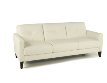 Evan Leather Sofa