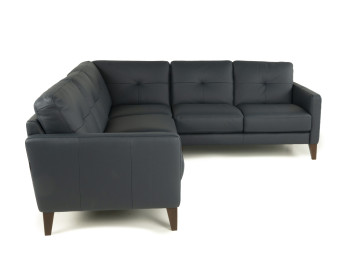 Evan Leather Sectional
