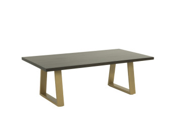 Belmont Metal Pedestal Coffee Table